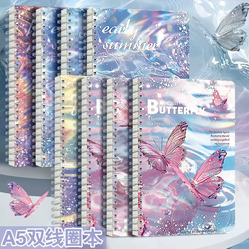 butterfly notebook